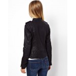 Best Womens Genuine Black Leather Jacket