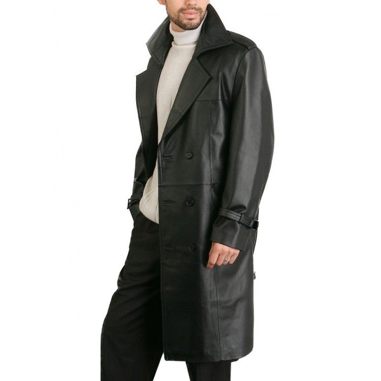 Since 1854 Leather Insert Trench Coat - Men - OBSOLETES DO NOT