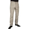 Mens Smart Casual Cream White Leather Trousers Jeans Pants