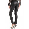 Stylish Slim Fit Real Black Leather Skinny Pant for Women