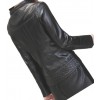 Girls Edgy Fashion Genuine Lambskin Black Leather Jacket Coat