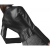 High Collar Peplum Waist Original Lambskin Womens Black Leather Jacket Coat 
