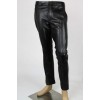 New Authentic Fashion Black Leather Pant Mens