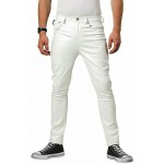 Men's White Leather Trousers : Unveiling the Crisp Elegance