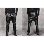 Superb Leather Harem Pants for Men - Stay Stylish & Unique!