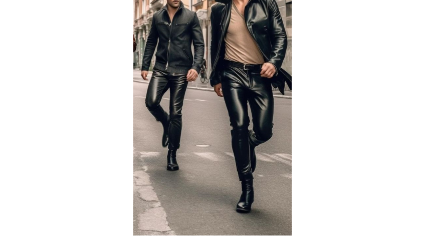  The Hottest  Leather Pants Styles and Trends : A Trendsetter's Guide