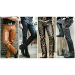 Cruising the Trends: Men's Leather Pants Fashion