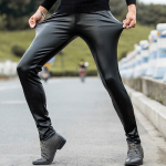 Stretching the Boundaries of Style: Men's Stretch Leather Pants