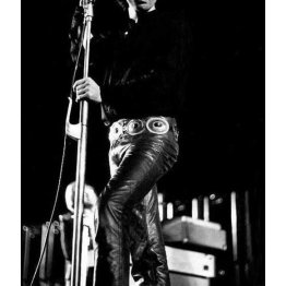 Jim Morrison Custom Made Genuine Soft Brown Leather Pants