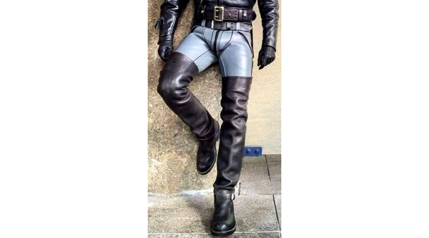 Rev Up Your Style: Unleash the Swagger with Stylish Leather Chaps for Men