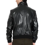 Classic Black Mens Bomber Jacket