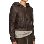 Edfu  Brown Leather Jacket