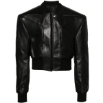 Edfu Flight Black Leather Jacket
