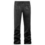 Leather Utility Black Pants