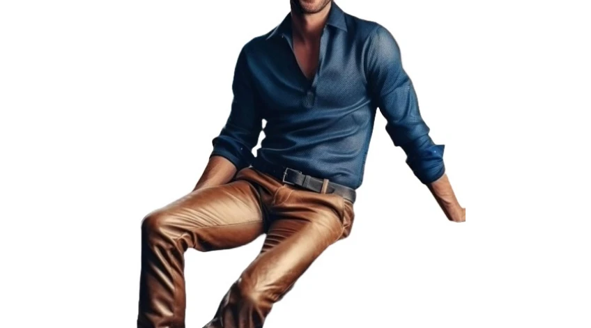 Unleash Your Bold Side: Style with Men's Dark Brown Leather Pants