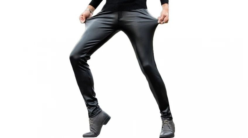 Stretching the Boundaries of Style: Men's Stretch Leather Pants