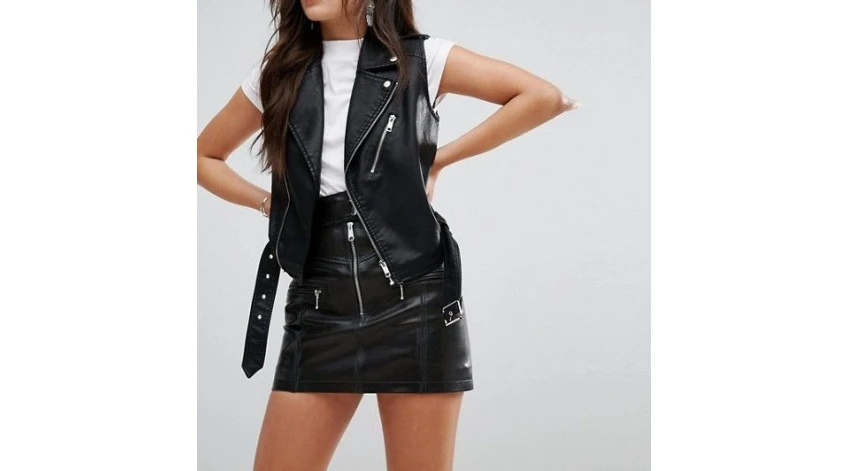The Versatility and Elegance of  Women's Leather Vest