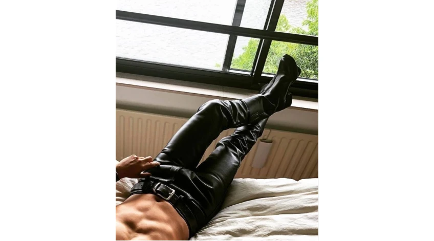 Are Leather Pants OK for Guys?