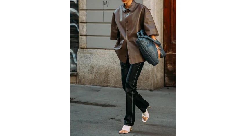 Dressing Down with Leather Shirts: Casual and Effortless Outfits