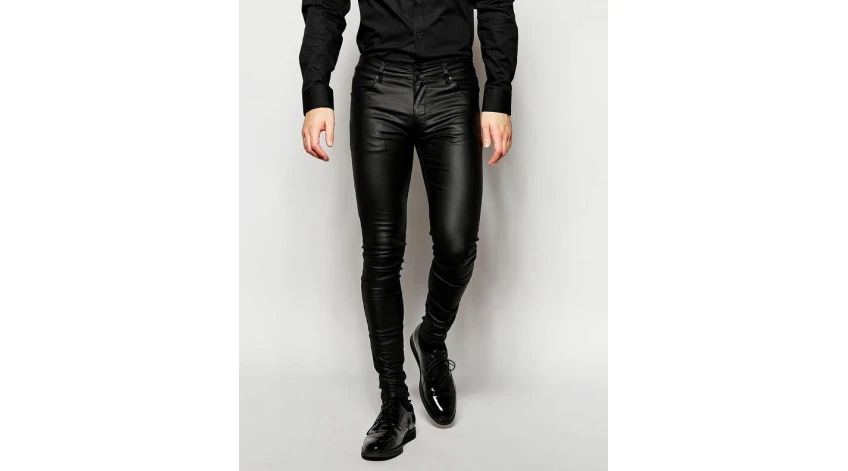 Strike a Pose: Unveiling the Irresistible Charm of Men's Fitted Leather Pants