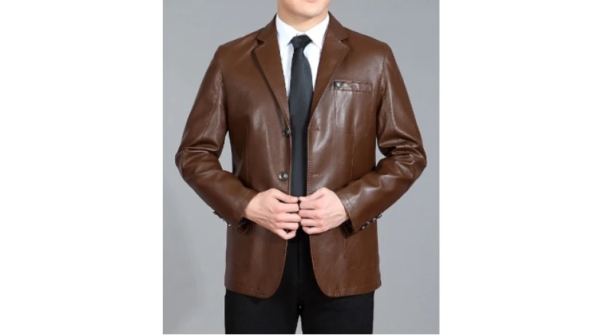How to Pair Leather Blazer with a Suit?