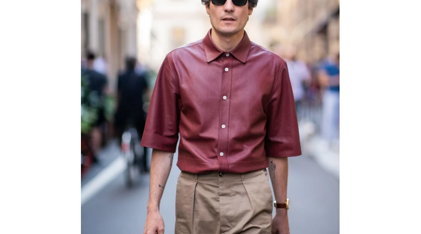 How to Style a Leather Shirt?