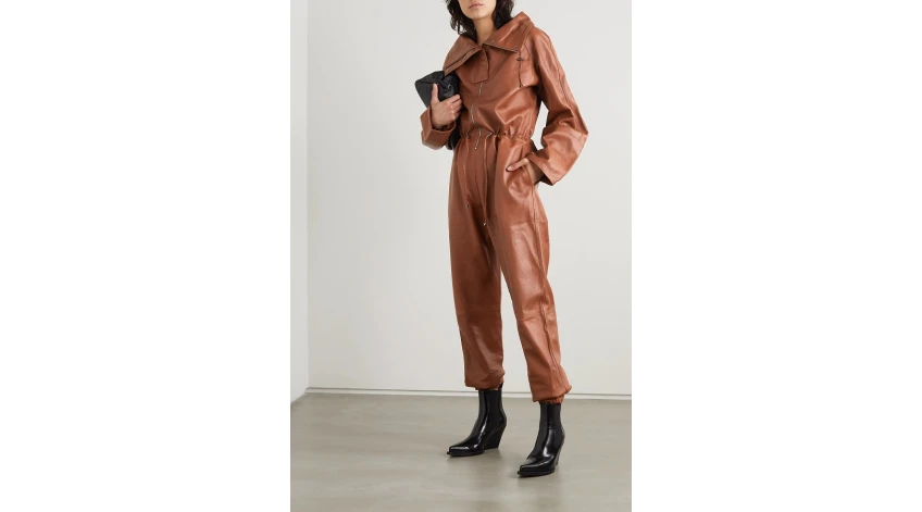 How to Wear a Leather Jumpsuit?