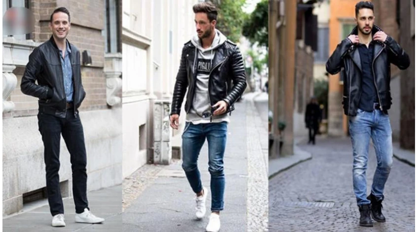 How to Wear a Leather Jacket without Looking like a Biker?