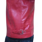 Mens Custom Design Pink Leather Gladiator Vest
