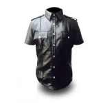 Mens Very Hot Genuine Leather Shirt