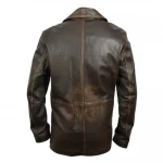 Supernatural Dean Winchester Distressed Brown Long Leather Coat for Men