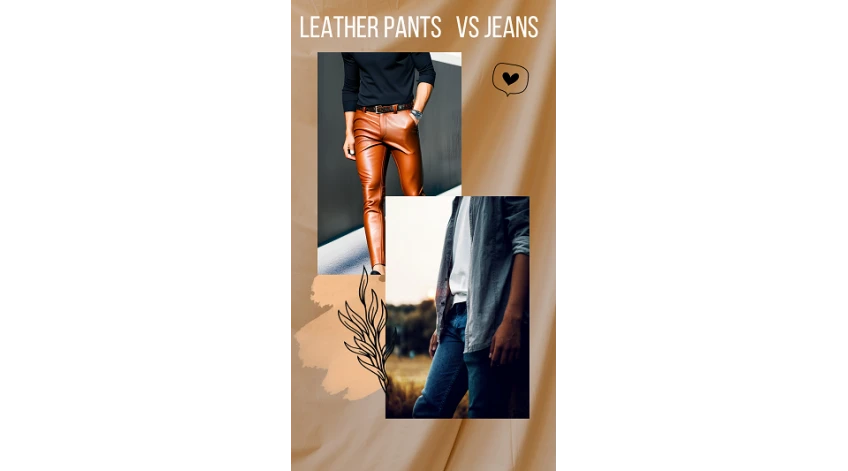 Leather Pants vs. Jeans : Which Wins the Style Battle